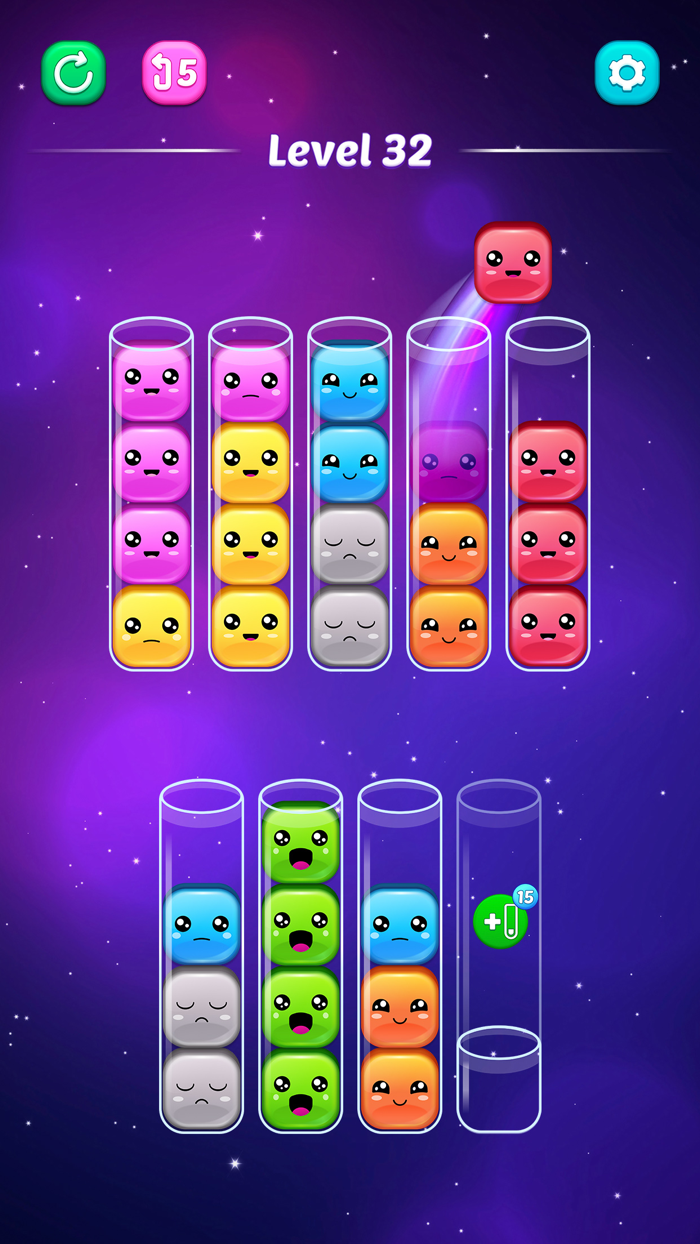 Sorting game Sort colors