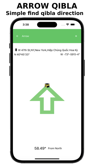 Qibla Finder - Prayer Times Screenshot
