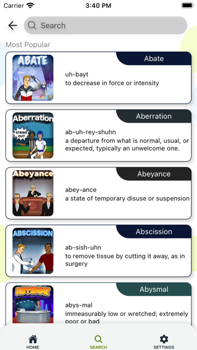 Vocabimate - Quick, Fun Videos Screenshot