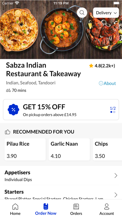 SABZA Indian Screenshot