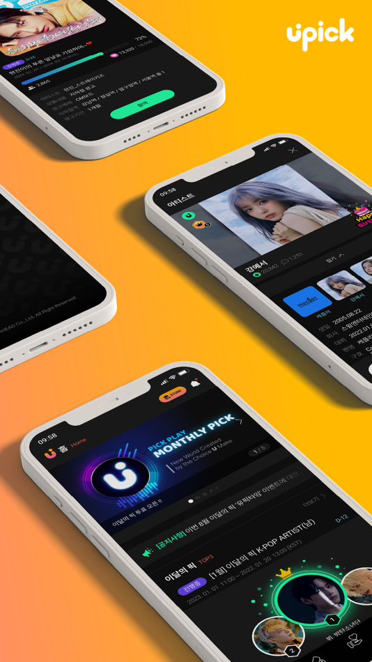 #2. UPICK : Global Fandom Platform (iOS) Bởi: AHEAD Korea