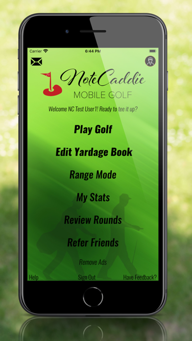 NoteCaddie - Golf Notes & GPS Screenshot