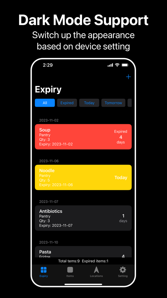 #9. ExpiryDay - Expiry Tracker (macOS) 由: Irvinesoft Inc