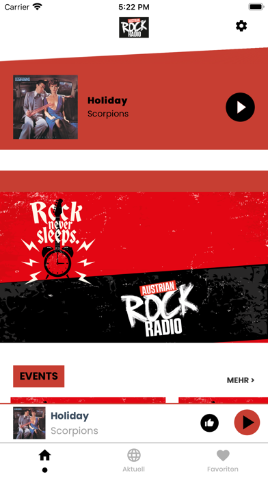 Austrian Rock Radio Screenshot