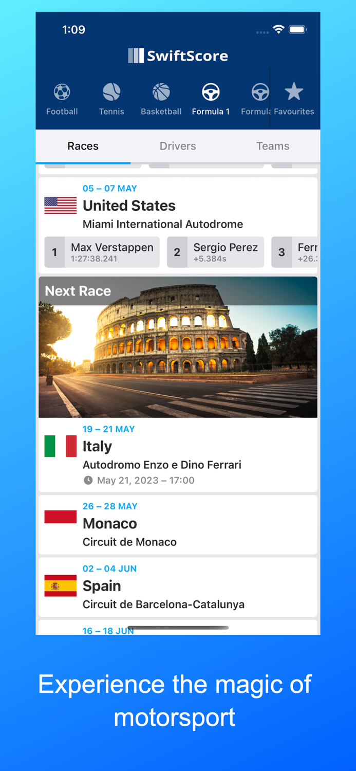 SwiftScore - Sports LiveScores