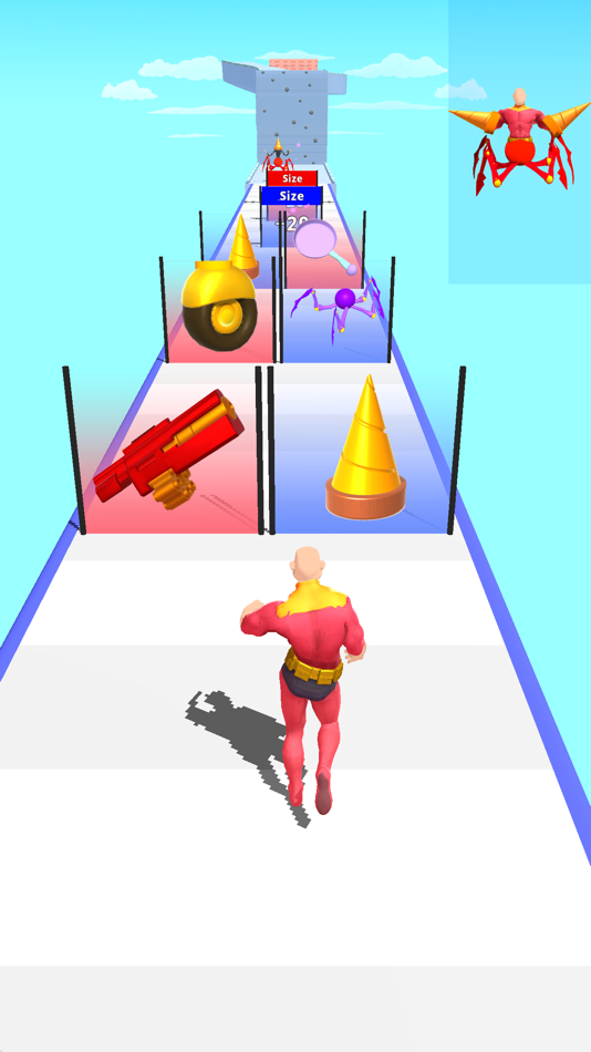 #1. Cyborg Run 3D (iOS) 由: 海龙 詹