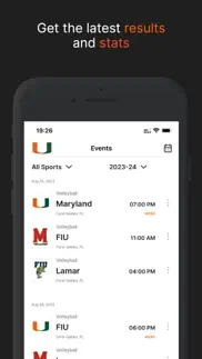 miami hurricanes iphone screenshot 3