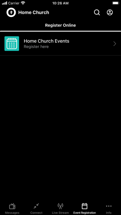 Home Church Official App Screenshot