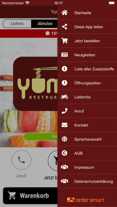 Yummy Schweinfurt Screenshot