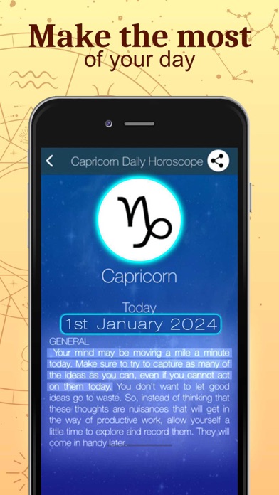 Daily Astrology Horoscope Sign Screenshot