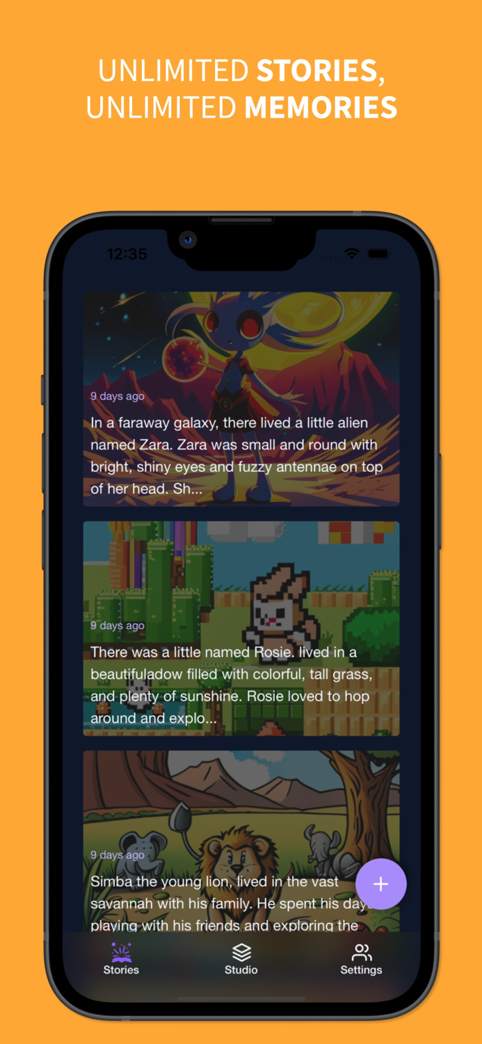 Tell Me A Story - AI Stories