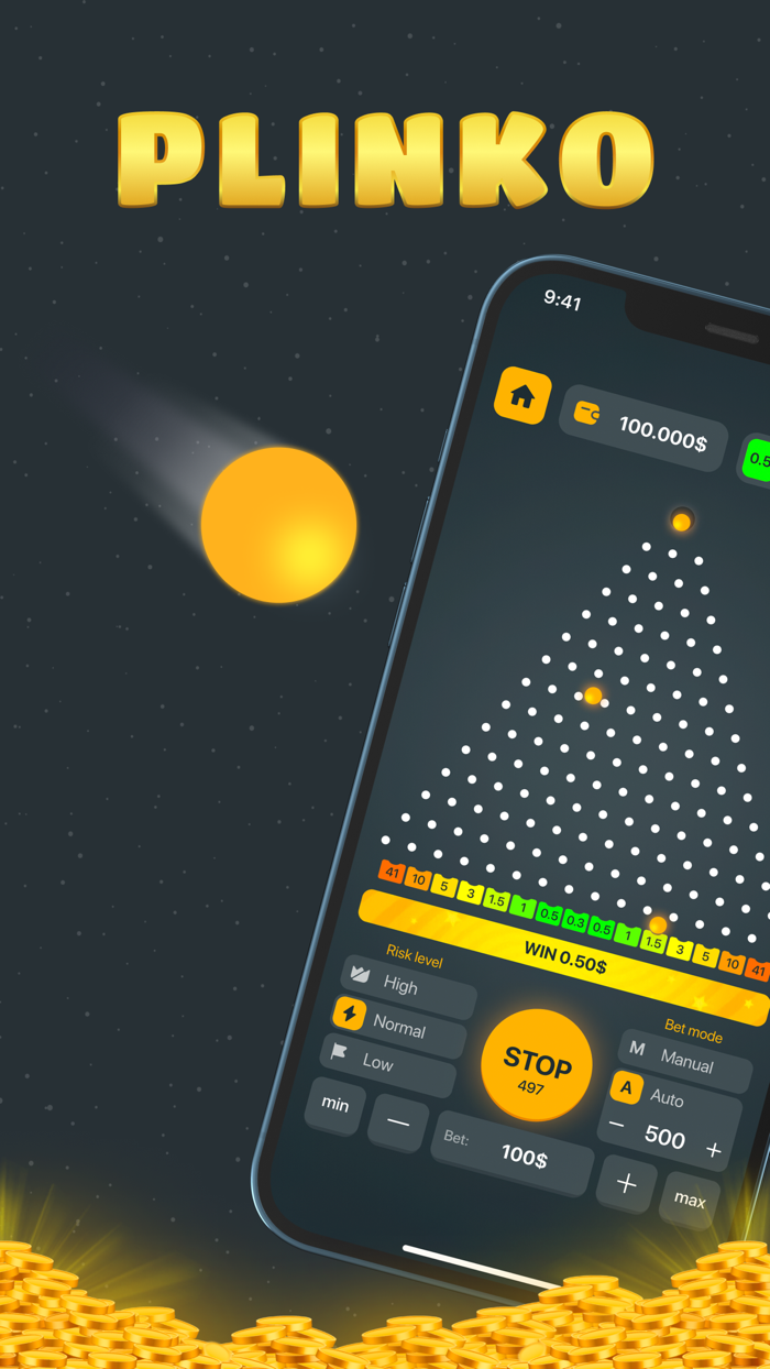 Plinko – Drop the ball