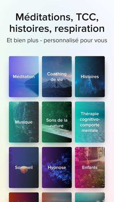 Screenshot #3 pour Aura: Méditation, sommeil, TCC