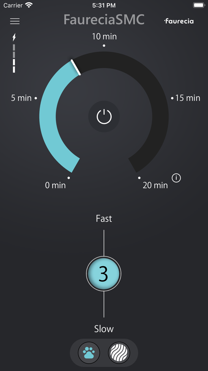FAURECIA SMART MASSAGE COVER