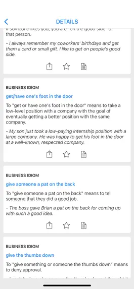 Game screenshot Business & Medical idioms apk
