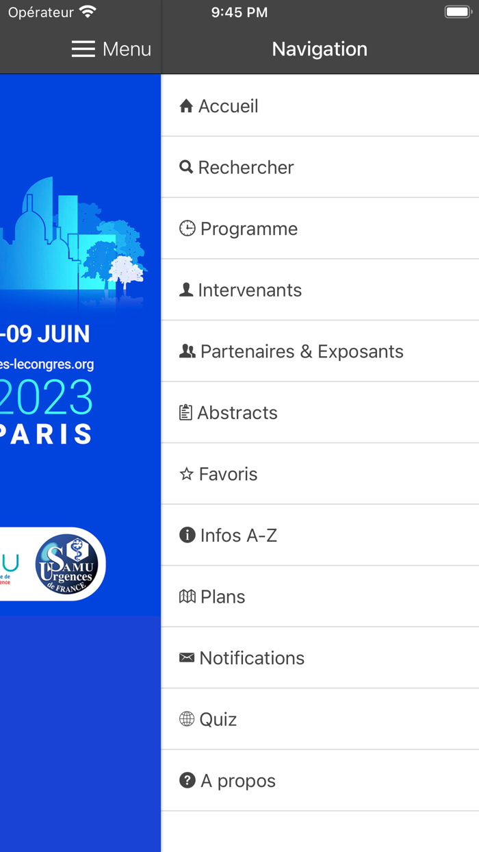 Urgences 2023 - Le Congrès