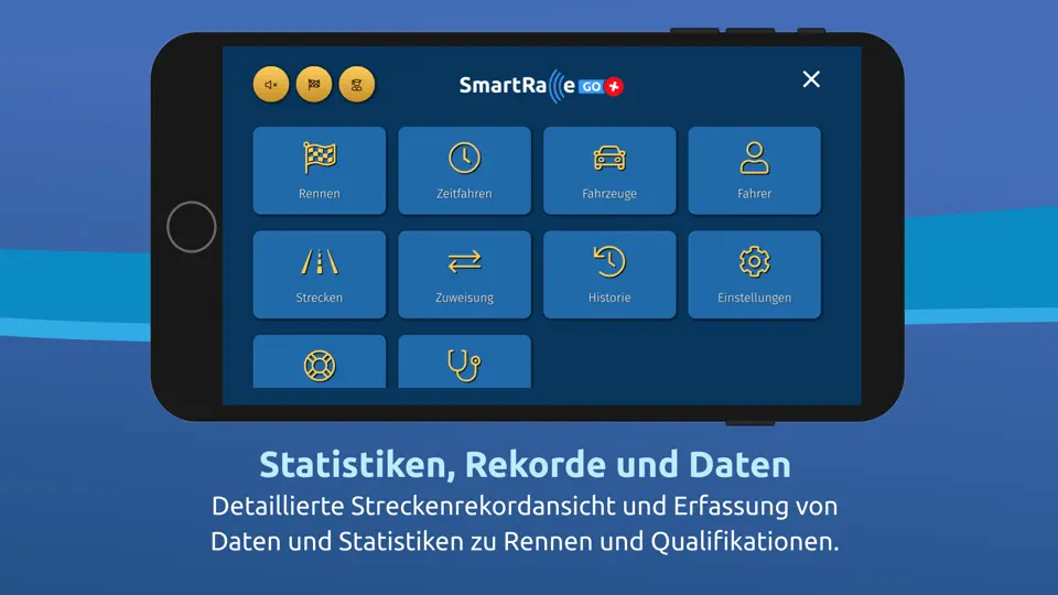 Screenshot von SmartRace Für Carrera GO Plus auf dem iPhone 5