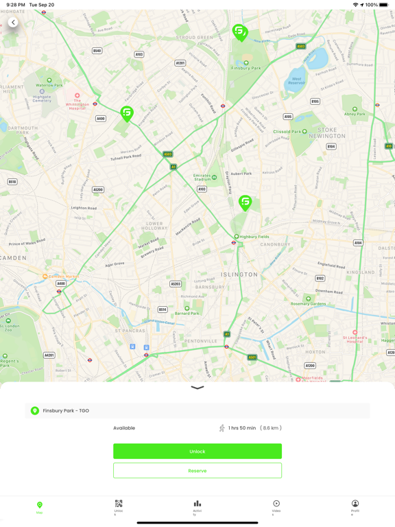 App screenshot