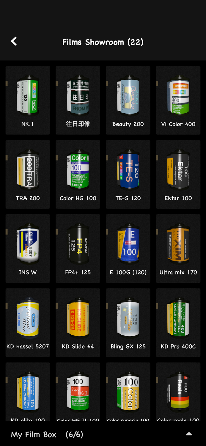 INCH CAM - Retro Film Camera