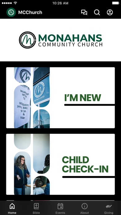 Monahans Community Church Screenshot