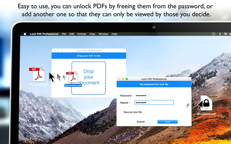 lock pdf pro - lock and unlock iphone screenshot 2