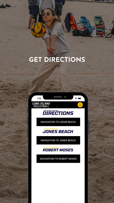 Long Island Volleyball Screenshot