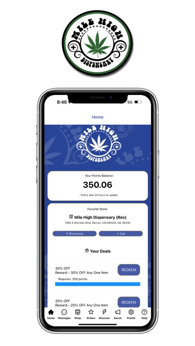 Mile High Dispensary Screenshot