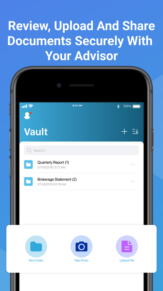 #5. myAdvisorLink (iOS) By: yHLsoft