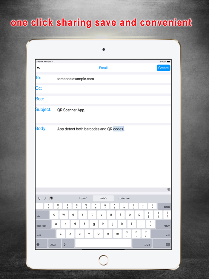 QR and Barcode Generator