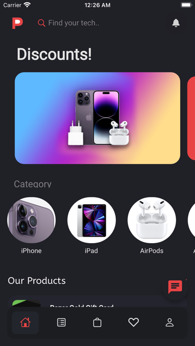 Phonatech - online tech shop Screenshot