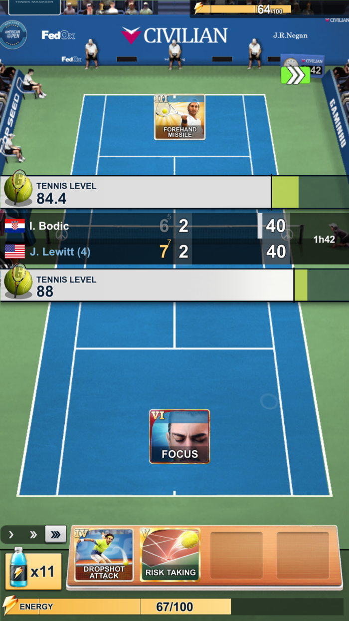 TOP SEED Tennis Manager 2023