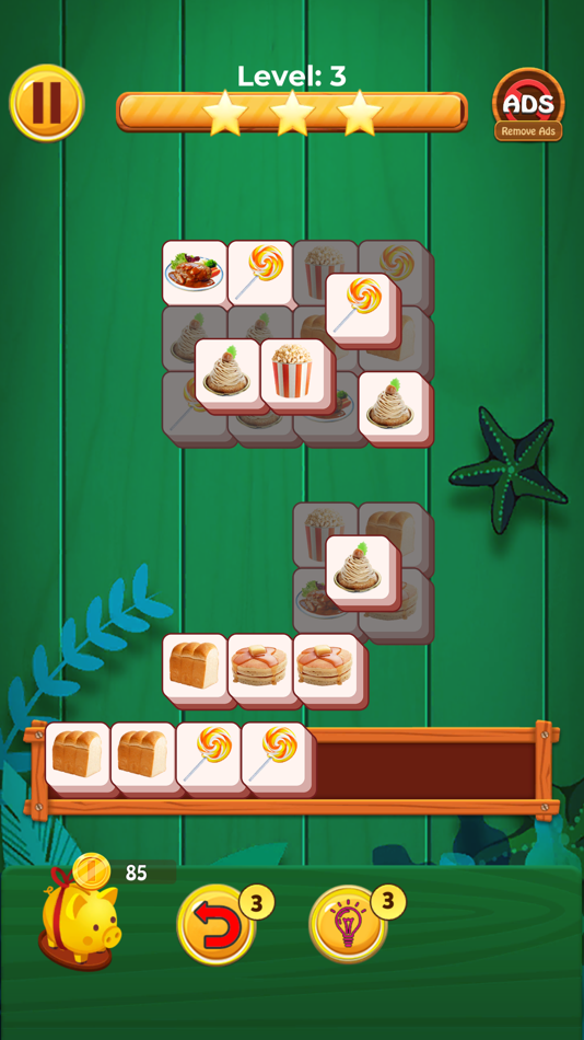 #2. Triple Tile Match Puzzle (iOS) By: Md Abu Khalid