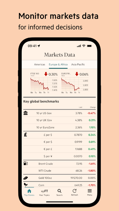 Financial Times: Business News Screenshot
