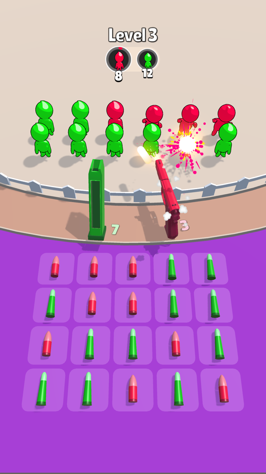#1. Bullet Em All (iOS) 由: ZiNKY OYUN YAZILIM ANONiM SiRKETi