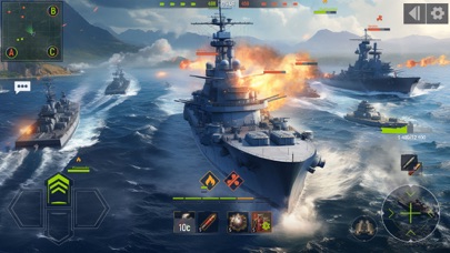 海軍 戦争 ・ 軍艦 戦艦 ゲームのおすすめ画像5