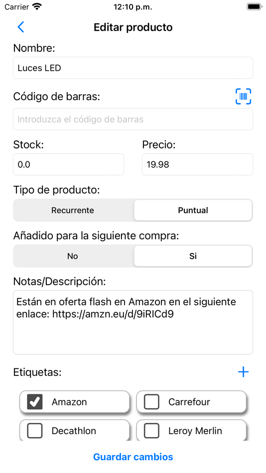 #4. Cesta (Lista de la compra) (iOS) 由: J. Fornieles Apps