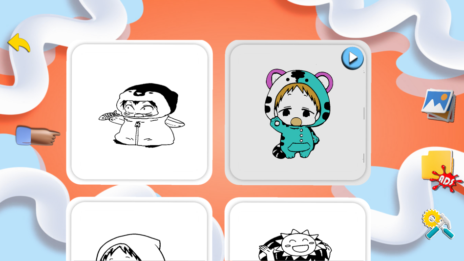 #3. Kotaro Coloring By Numbers (iOS) Podle: IMAN CHARRIB