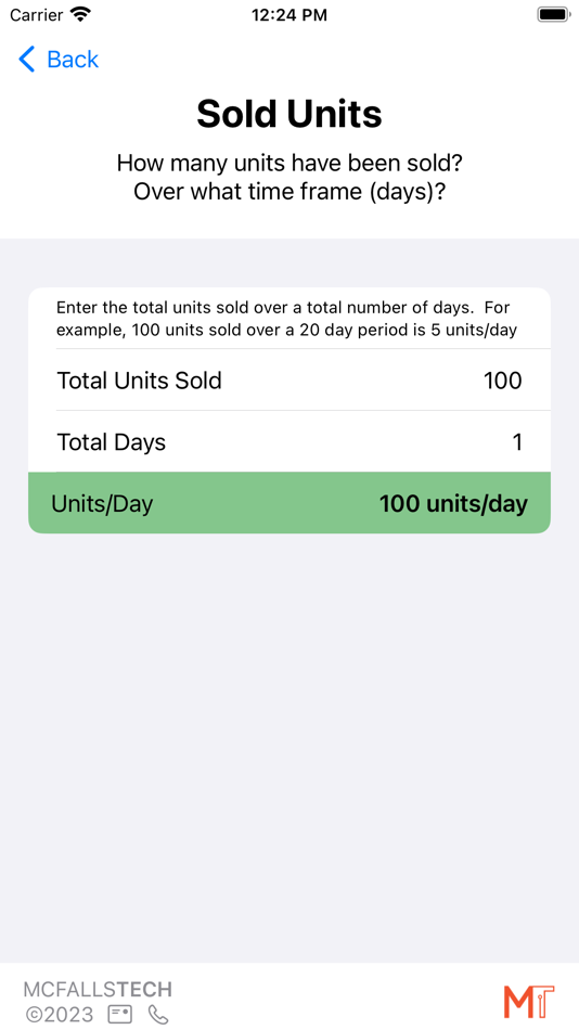#3. Takt Time Calculator (iOS) 由: McFalls Technical Solutions, Inc.