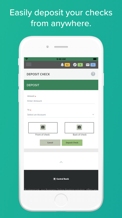 Central Bank - Business Screenshot
