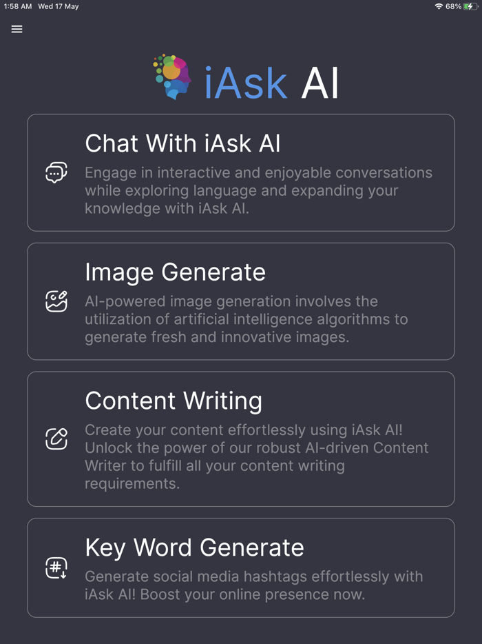 iAsk AI - Chatbot