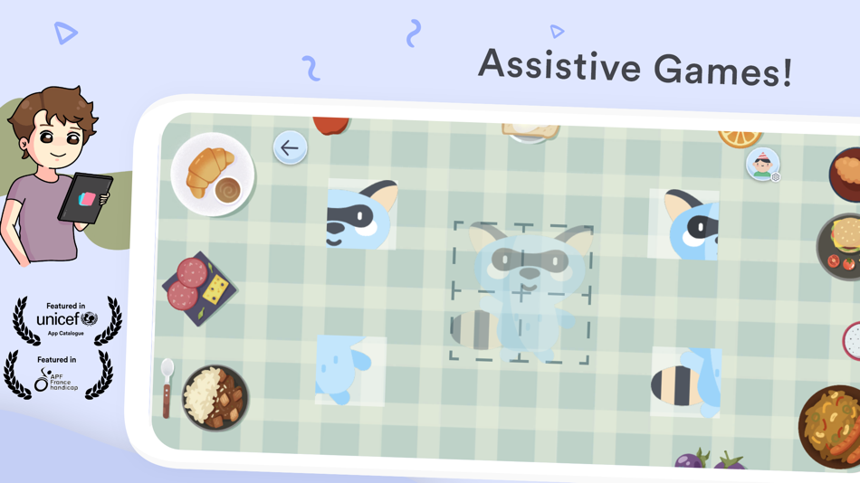 #1. Split Puzzle - Assistive Game (iOS) Podle: DOYBLS