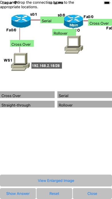 Sim-Ex ExamSim CCST Networking Screenshot