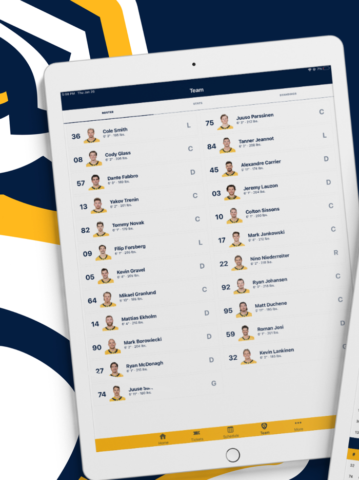 The Nashville Predators App