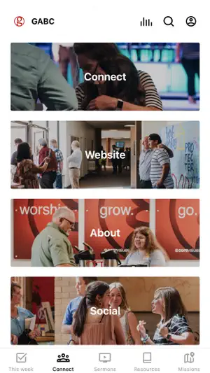 Grand Avenue Baptist Church screenshot 2