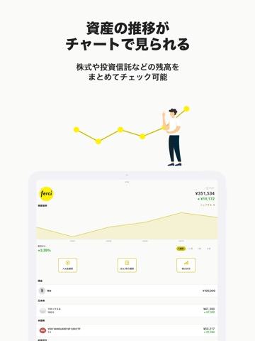 投資信託の積立&株価アプリ ferci by マネックス証券のおすすめ画像5