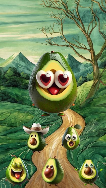 Avocado Emojis
