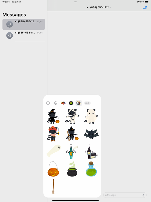 Screenshot #4 pour Spook-tacular Stickers