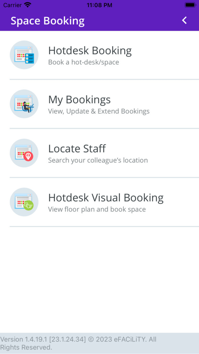 HCLTech Hotdesk Seating