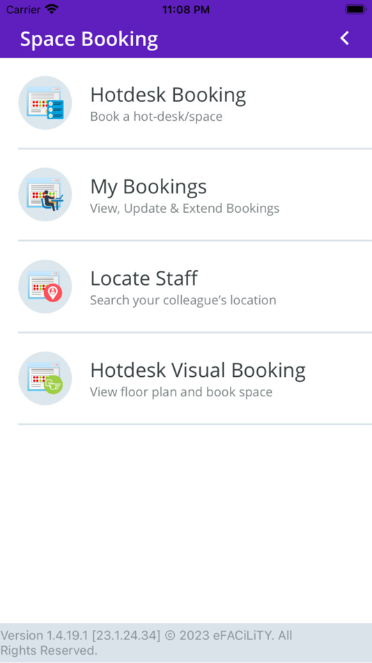 #3. HCLTech Hotdesk Seating (iOS) By: SIERRA ODC Private Limited