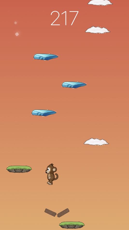 #3. Monkey Jump - Above the Clouds (iOS) 由: Epic Star LLC